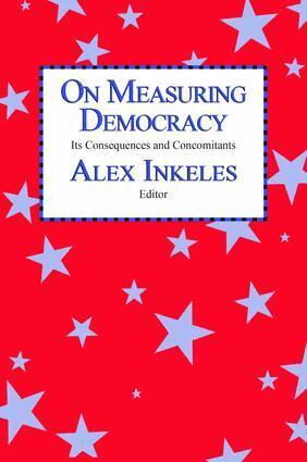 Herman Kahn, Alex Inkeles, Alex Inkeles - On Measuring Democracy, Inbunden