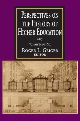 Roger L. Geiger, Roger L. Geiger - Perspectives on the History of Higher Education, Inbunden