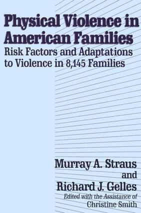 Murray Straus - Physical Violence in American Families, Inbunden