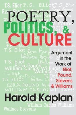 Poetry, Politics, and Culture 1