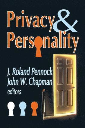 bokomslag Privacy and Personality