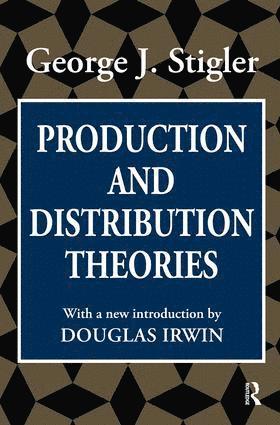 bokomslag Production and Distribution Theories