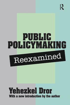 bokomslag Public Policy Making Reexamined