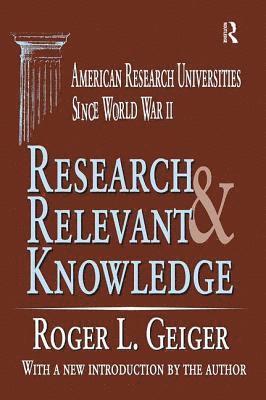 bokomslag Research and Relevant Knowledge