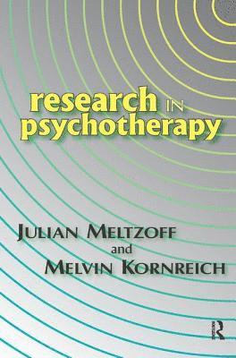 Research in Psychotherapy 1