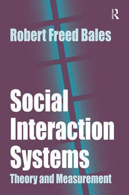 Social Interaction Systems 1