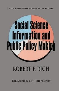 bokomslag Social Science Information and Public Policy Making
