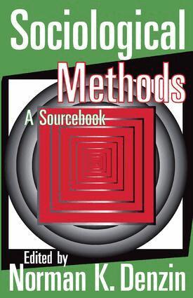 Norman K. Denzin, Norman K. Denzin - Sociological Methods, Inbunden