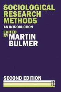 bokomslag Sociological Research Methods