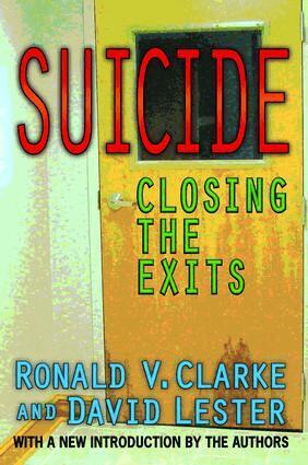 Ronald V. Clarke, Ronald V. Clarke - Suicide, Inbunden