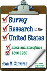 bokomslag Survey Research in the United States