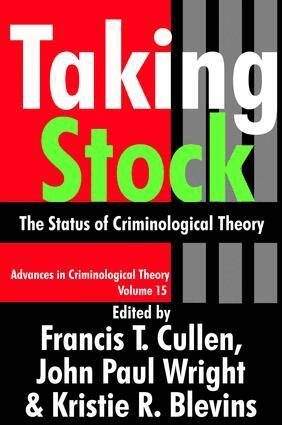 Francis T. Cullen, John Paul Wright, Kristie R. Blevins - Taking Stock, Inbunden