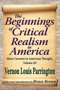bokomslag The Beginnings of Critical Realism in America