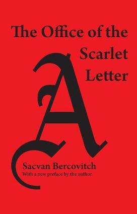 Sacvan Bercovitch - Office of Scarlet Letter, Inbunden