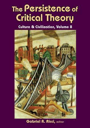 Gabriel R. Ricci - Persistence of Critical Theory, Inbunden