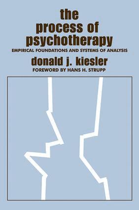 Donald J. Kiesler - Process of Psychotherapy, Inbunden