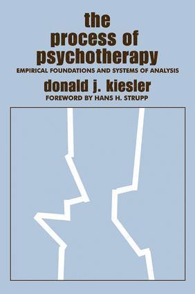 Donald J. Kiesler - Process of Psychotherapy, Inbunden