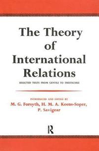 bokomslag The Theory of International Relations