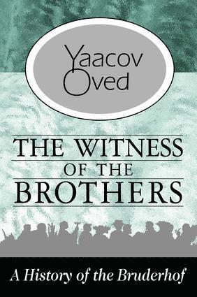 Yaacov Oved - Witness of the Brothers, Inbunden