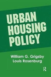 bokomslag Urban Housing Policy