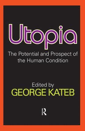 George Kateb - Utopia, Inbunden