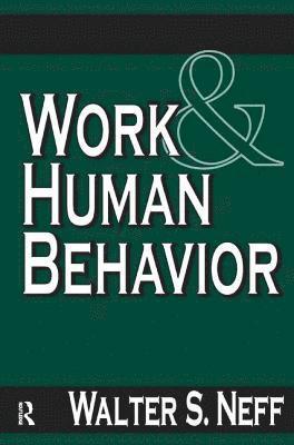 Work and Human Behavior 1