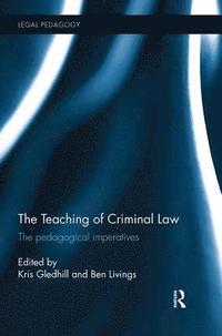 bokomslag The Teaching of Criminal Law