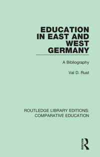 bokomslag Education in East and West Germany