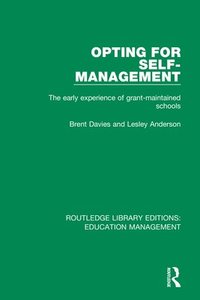 bokomslag Opting for Self-management