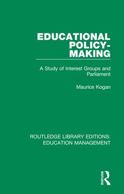 bokomslag Educational Policy-making