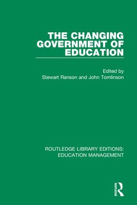 bokomslag Changing Government of Education