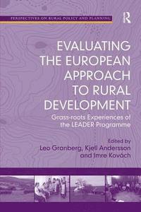 bokomslag Evaluating the European Approach to Rural Development