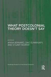 bokomslag What Postcolonial Theory Doesn't Say