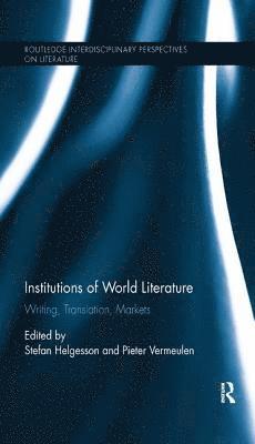 Institutions of World Literature 1
