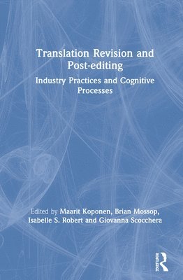 Translation Revision and Post-editing 1