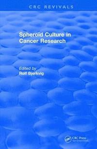 bokomslag Spheroid Culture in Cancer Research (1991)