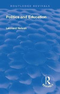 bokomslag Revival: Politics and Education (1928)