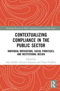 bokomslag Contextualizing Compliance in the Public Sector
