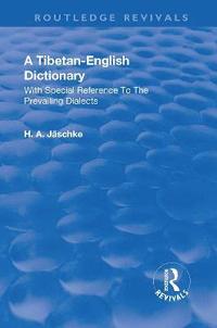 bokomslag Revival: A Tibetan-English Dictionary (1934)