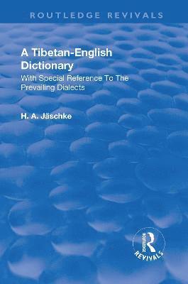Revival: A Tibetan-English Dictionary (1934)