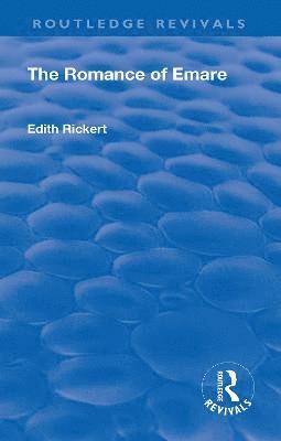 Edith Rickert - Revival: The Romance of Emare (1906), Inbunden