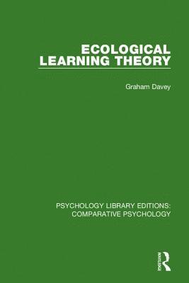 Ecological Learning Theory 1