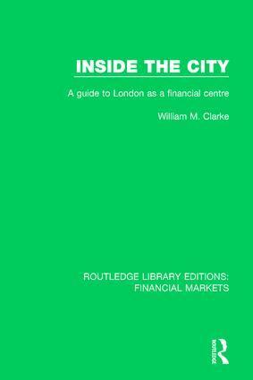 William Clarke - Inside the City, Inbunden
