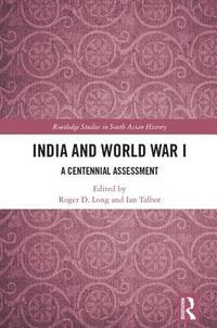 bokomslag India and World War I