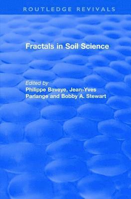 Philippe Baveye, Jean-Yves Parlange, B.A. Stewart, Philippe (Cornell University) Baveye, USA) Parlange, Jean-Yves (Cornell University, Ithaca, New York, B. A. Stewart - Revival: Fractals in Soil Science (1998), Häftad