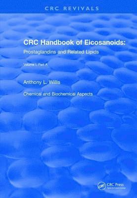 bokomslag Handbook of Eicosanoids (1987)