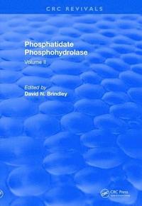 bokomslag Revival: Phosphatidate Phosphohydrolase (1988)