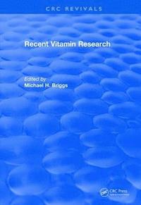 bokomslag Revival: Recent Vitamin Research (1984)