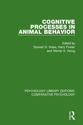 Stewart H. Hulse, Harry Fowler, Werner K. Honig - Cognitive Processes in Animal Behavior, Inbunden