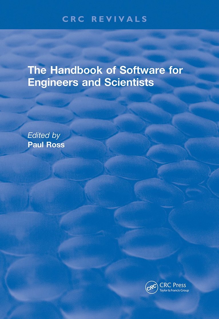 Paul Ross - Revival: The Handbook of Software for Engineers and Scientists (1995), Häftad